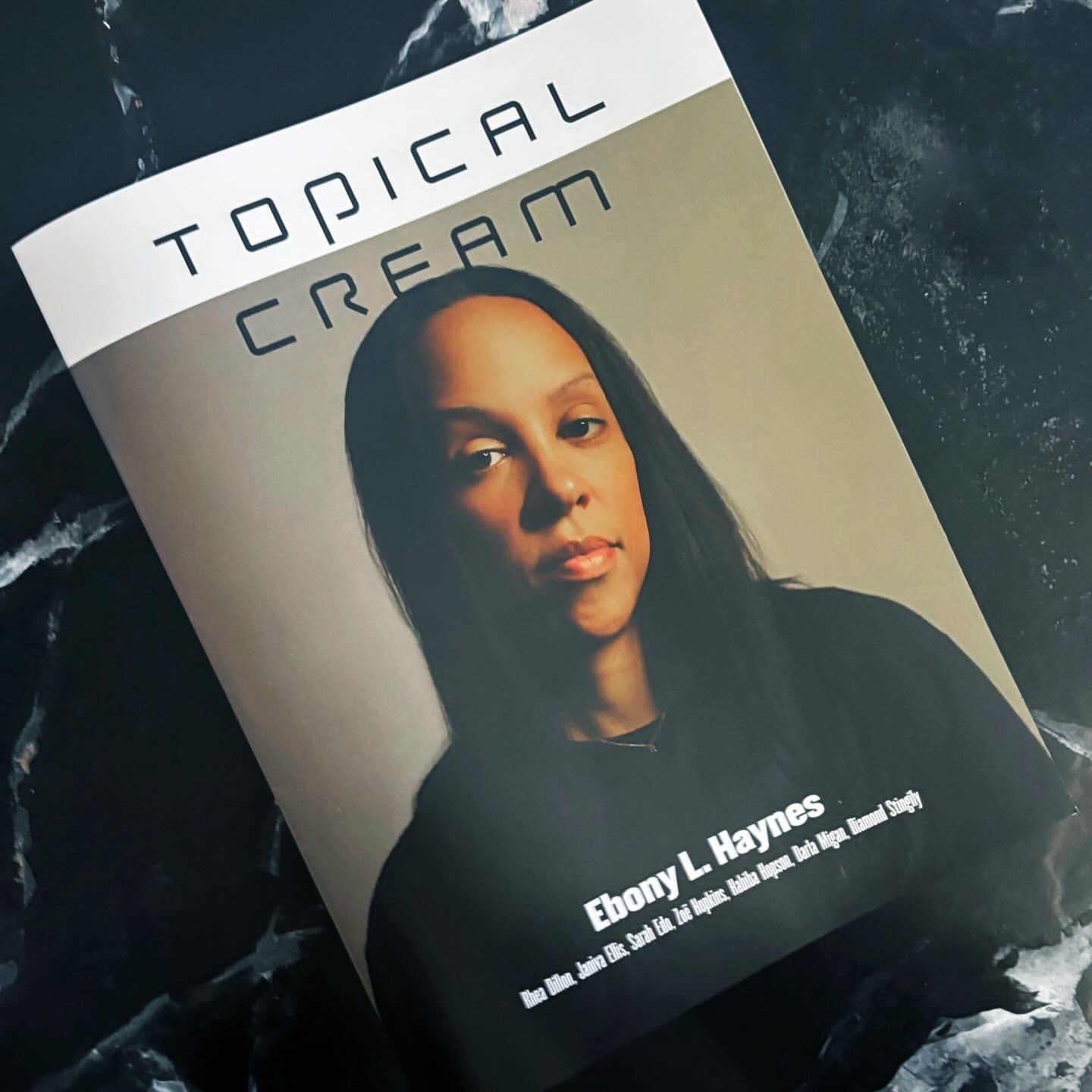 Topical Cream Magazine: Ebony L. Haynes
