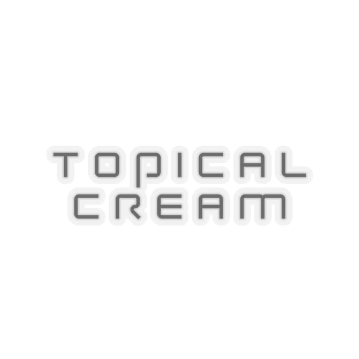 Topical Cream Kiss-Cut Stickers